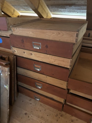 Alte holzschubladen fichte - holzschubladen,