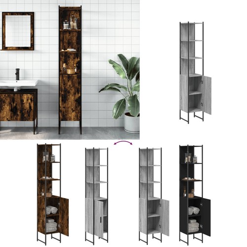 Badschrank mit regalen - badschrank,