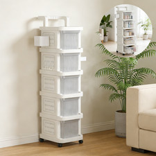 5 stufiges Bücherregal mit